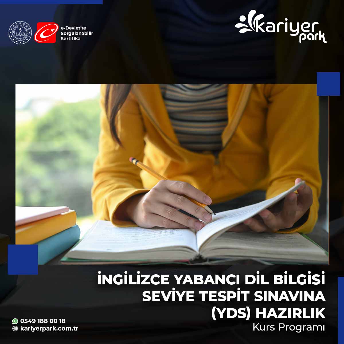 İngilizce Yabancı Dil Bilgisi Seviye Tespit Sınavına (YDS) Hazırlık Kurs Programı