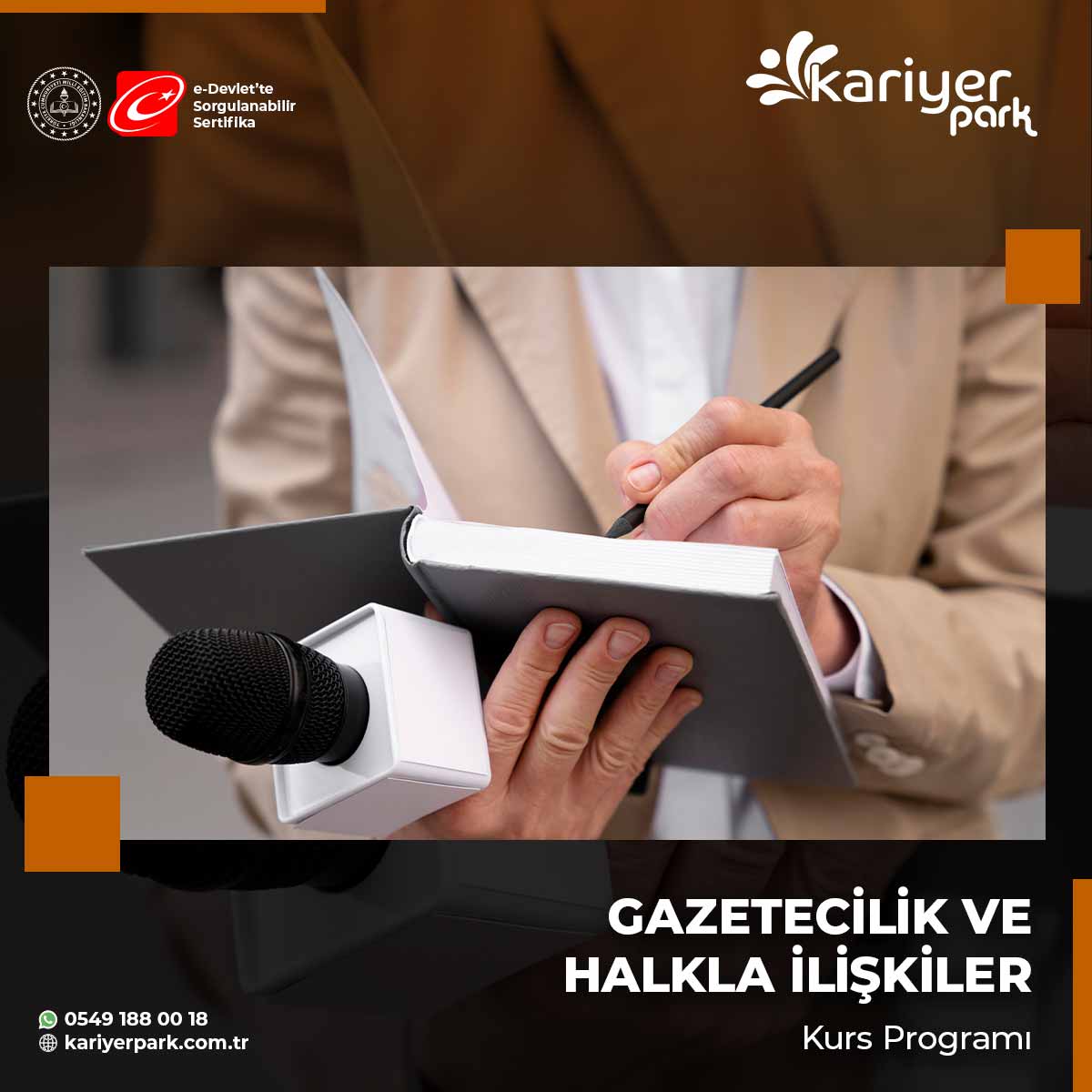 Gazetecilik ve Halkla İlişkiler Kurs Programı